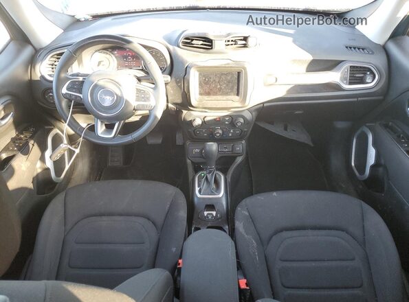 ZACNJDBB6MPN26669 2021 JEEP RENEGADE Blue Вид панелі приладів