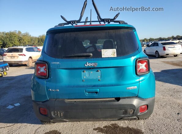 ZACNJDBB6MPN26669 2021 JEEP RENEGADE Blue Вид ззаду