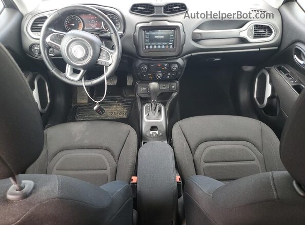 ZACNJDBBXMPM57937 2021 JEEP RENEGADE Charcoal Вид панелі приладів