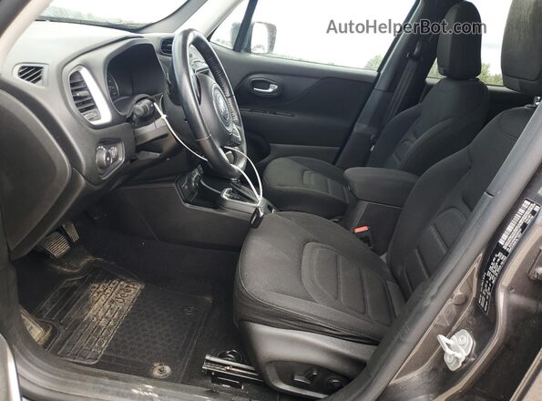 ZACNJDBBXMPM57937 2021 JEEP RENEGADE Charcoal Вид салону спереду