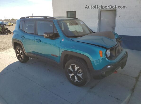ZACNJDC11NPN84633 2022 JEEP RENEGADE Teal 