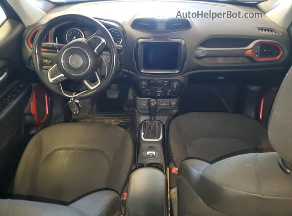 ZACNJDC12PPP62326 2023 JEEP RENEGADE Blue Вид панелі приладів