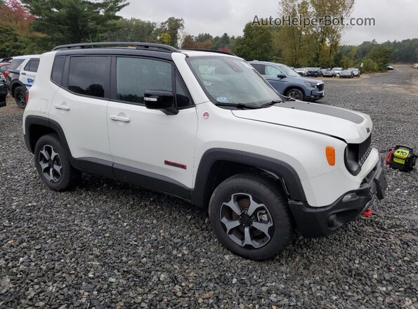 ZACNJDC13NPN53285 2022 JEEP RENEGADE White Przód prawy