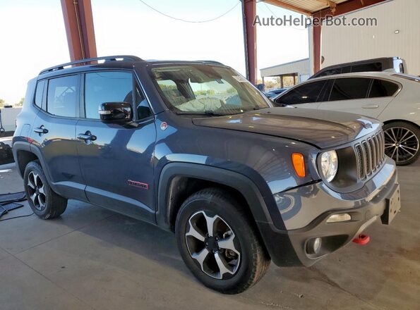 ZACNJDC13NPN54288 2022 JEEP RENEGADE Blue Առջևի աջ