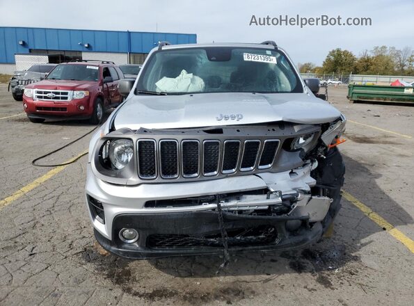 ZACNJDD12MPM97448 2021 JEEP RENEGADE Silver Front view
