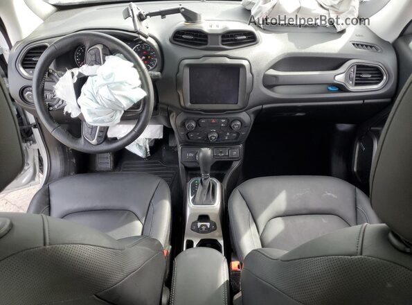 ZACNJDD12MPM97448 2021 JEEP RENEGADE Silver Dashboard view