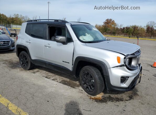 ZACNJDD12MPM97448 2021 JEEP RENEGADE Silver Front right
