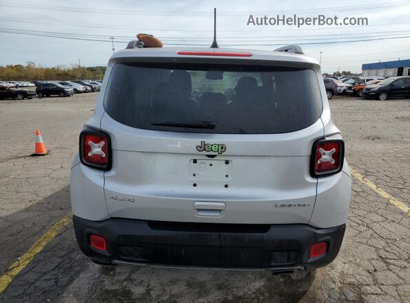 ZACNJDD12MPM97448 2021 JEEP RENEGADE Silver Rear view