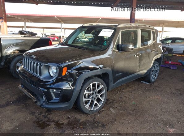 ZACNJDD19NPN45464 2022 JEEP RENEGADE Black Przód lewy