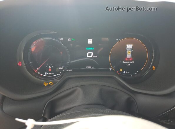 ZACPDFCW4R3A22796 2024 DODGE OTHER White ხელსაწყოთა პანელის ხედი