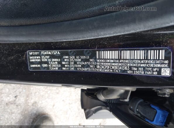 ZACPDFCW8R3A13163 2024 DODGE OTHER Black Vista del compartimento del motor