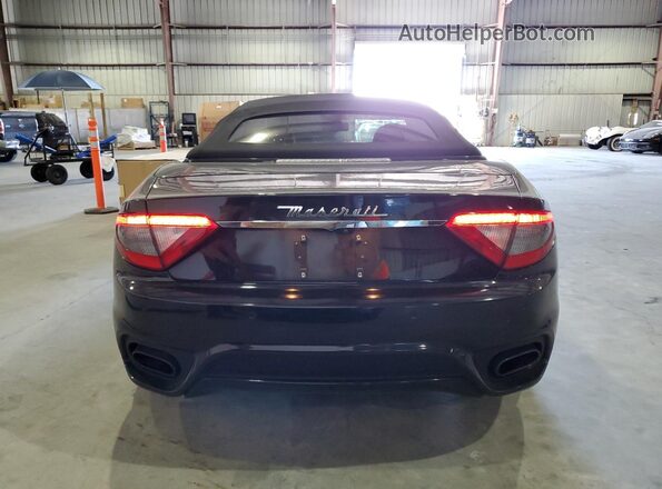 ZAM45VMA1J0278907 2018 MASERATI GRANTURISM Black უკანა ხედი