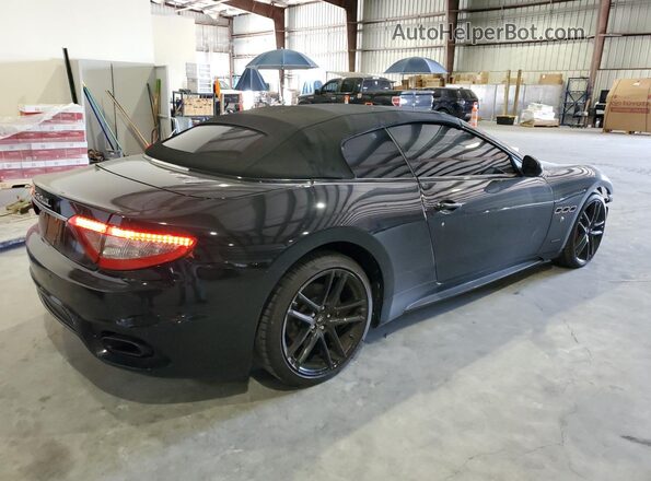 ZAM45VMA1J0278907 2018 MASERATI GRANTURISM Black უკანა მარჯვენა