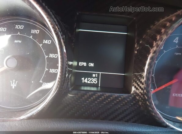 ZAM45VMA8J0273445 2018 MASERATI GRANTURISM White Вид задніх сидінь