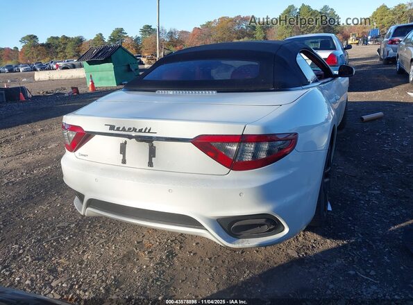 ZAM45VMA8J0273445 2018 MASERATI GRANTURISM White 