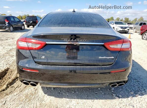 ZAM56RPL2H1197568 2017 MASERATI QUATTROPOR Black Vista trasera