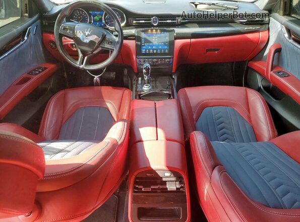 ZAM56RPL2H1197568 2017 MASERATI QUATTROPOR Black Vista del salpicadero