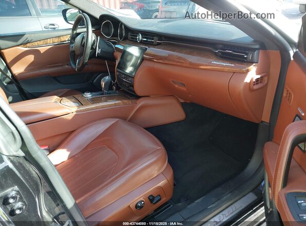 ZAM56RRL2H1247186 2017 MASERATI QUATTROPOR Black Սալոնի դիմացի տեսք