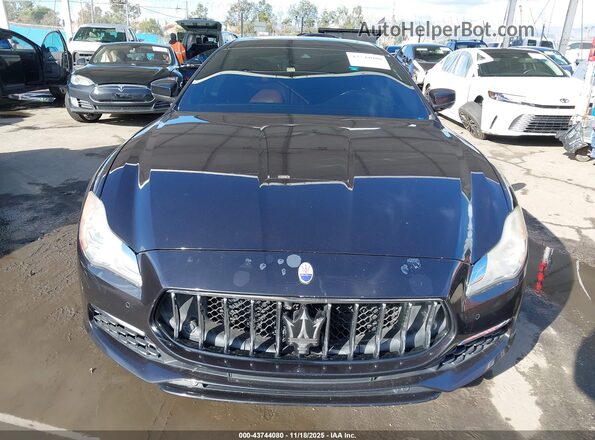 ZAM56RRL2H1247186 2017 MASERATI QUATTROPOR Black Սարքավորումների վահանակի տեսք