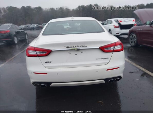 ZAM56RRL4H1230275 2017 MASERATI QUATTROPOR White 