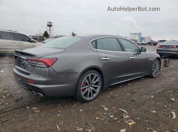 ZAM56YRA3M1371485 2021 MASERATI QUATTROPOR Gray Tył prawy