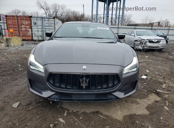 ZAM56YRA3M1371485 2021 MASERATI QUATTROPOR Gray Widok z przodu