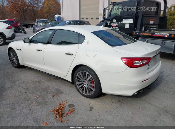 ZAM56YRA7J1304867 2018 MASERATI QUATTROPOR White Задня ліва чверть
