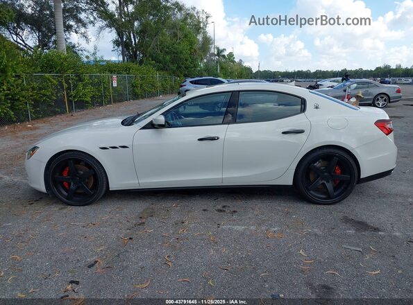 ZAM57RSL1H1206250 2017 MASERATI GHIBLI White 