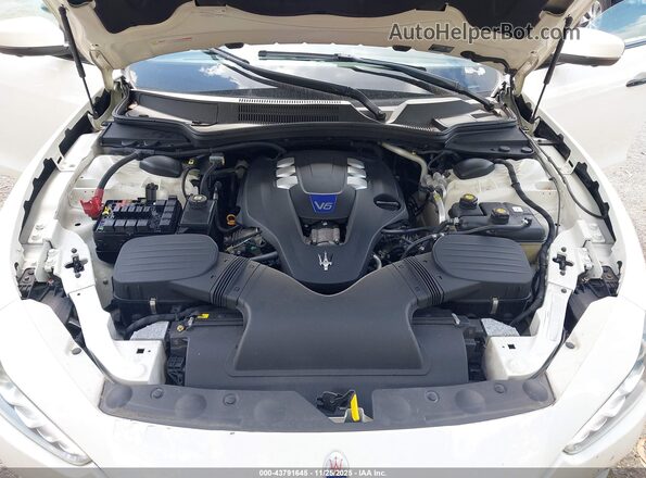 ZAM57RSL1H1206250 2017 MASERATI GHIBLI White Vista trasera