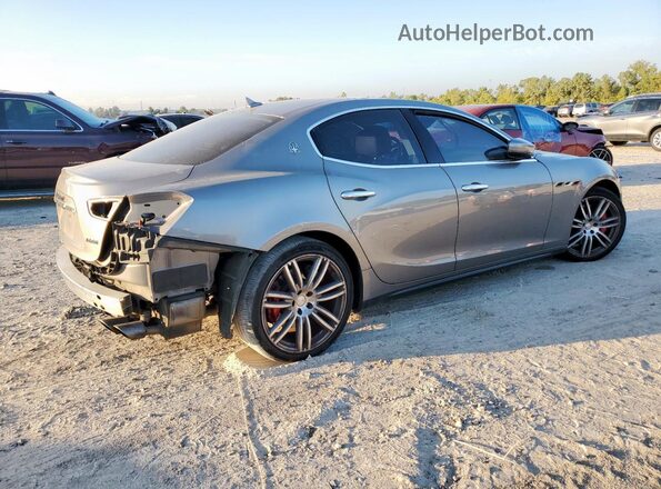 ZAM57RSL2H1203406 2017 MASERATI GHIBLI Gray Задня права чверть