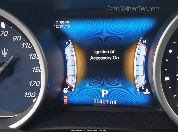 ZAM57RTS5H1247342 2017 MASERATI GHIBLI Красный 