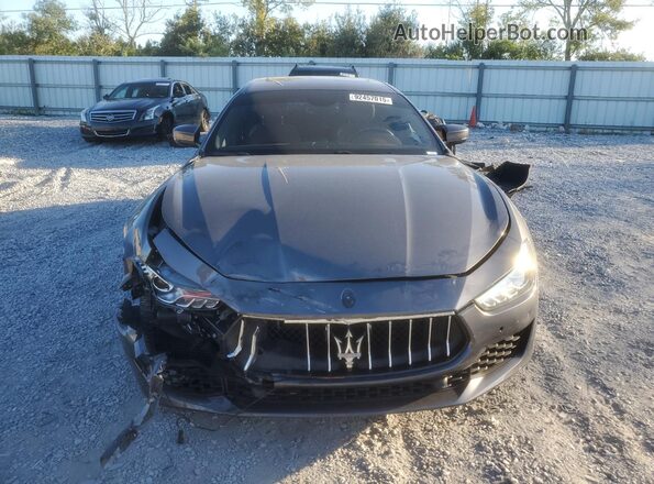 ZAM57XSA0J1295169 2018 MASERATI GHIBLI Gray Vista frontal