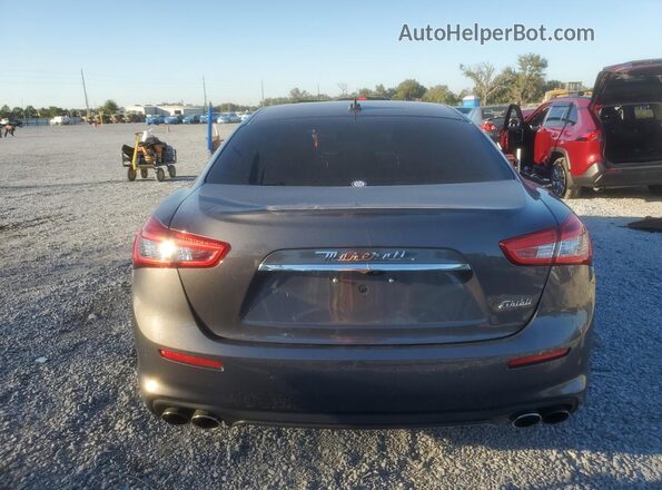 ZAM57XSA0J1295169 2018 MASERATI GHIBLI Gray Vista trasera