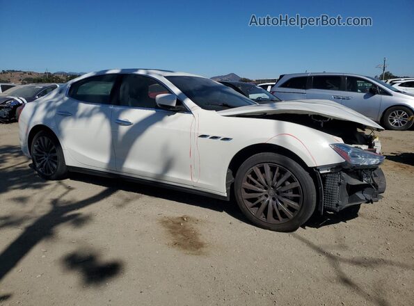 ZAM57XSA0L1344454 2020 MASERATI GHIBLI Белый Передняя правая четверть