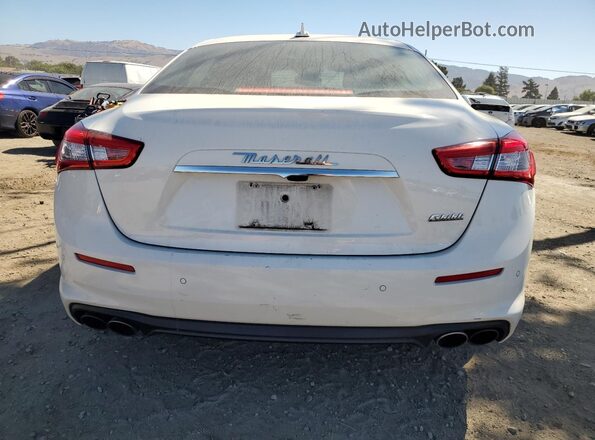 ZAM57XSA0L1344454 2020 MASERATI GHIBLI Белый Вид сзади