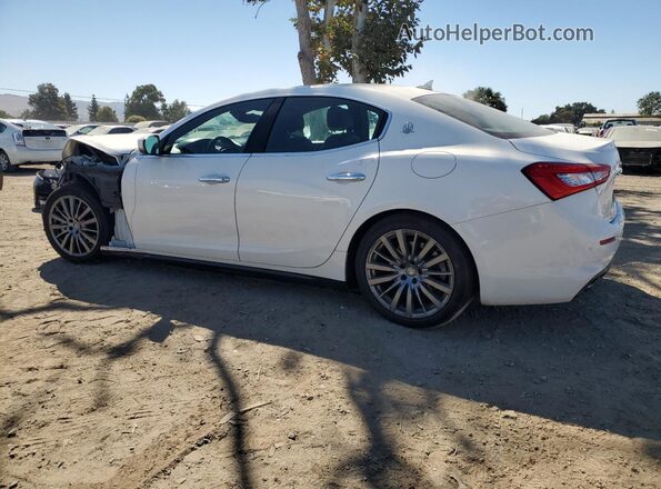 ZAM57XSA0L1344454 2020 MASERATI GHIBLI Белый Задняя левая четверть