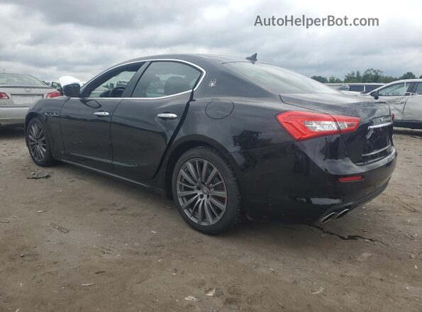 ZAM57XSA1K1319626 2019 MASERATI GHIBLI Black Задня ліва чверть