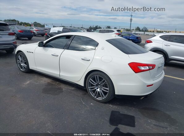 ZAM57XSA4G1181023 2016 MASERATI GHIBLI White 