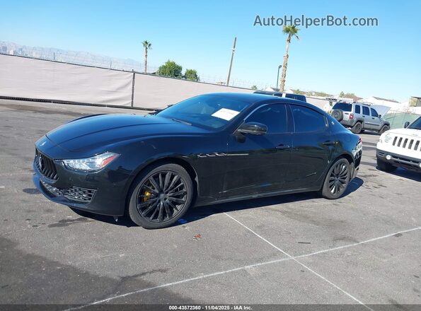 ZAM57XSA9J1286664 2018 MASERATI GHIBLI Black Панорамний вид салону 360°