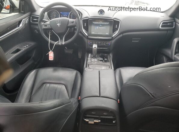 ZAM57XSAXL1351850 2020 MASERATI GHIBLI White Առջևի վահանակի տեսք