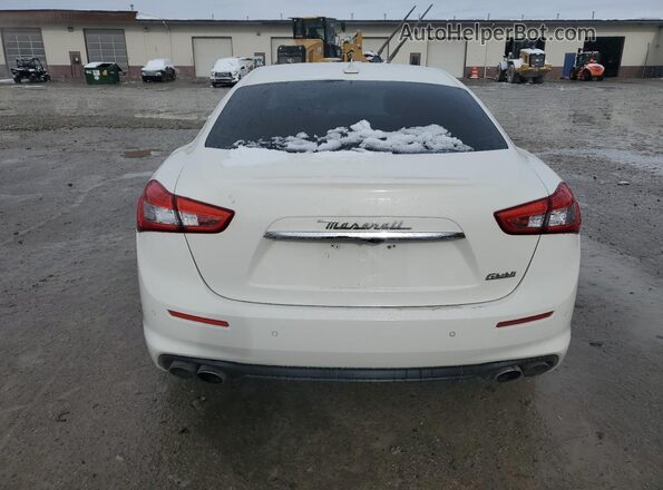 ZAM57XSAXL1351850 2020 MASERATI GHIBLI White Հետևի տեսք