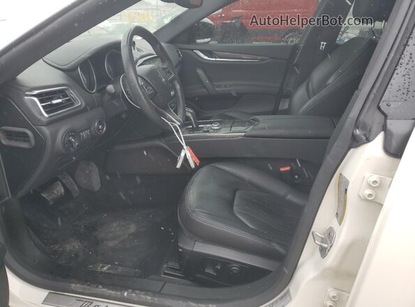 ZAM57XSAXL1351850 2020 MASERATI GHIBLI White Սալոնի դիմացի տեսք