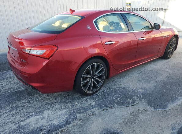 ZAM57YSL2K1336152 2019 MASERATI GHIBLI Red Rear right