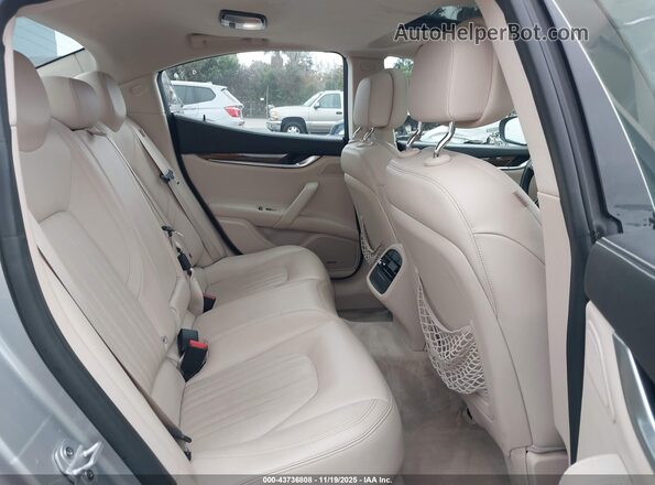 ZAM57YSL8J1275839 2018 MASERATI GHIBLI Beige Widok naklejki z numerem VIN