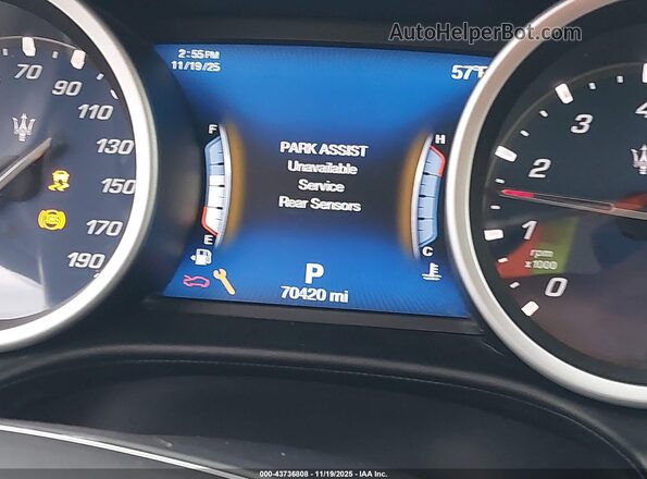 ZAM57YSL8J1275839 2018 MASERATI GHIBLI Beige 