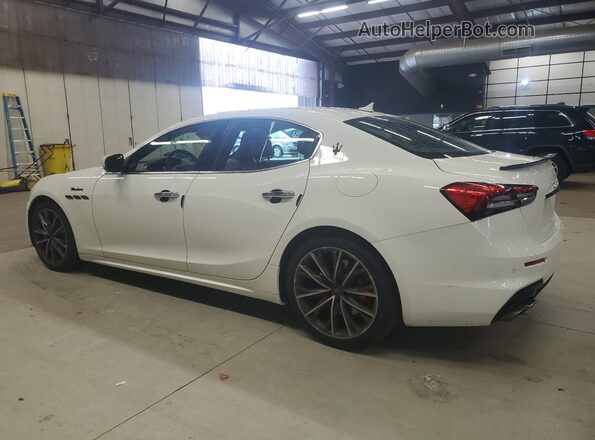ZAM57YSM2N1385610 2022 MASERATI GHIBLI White Հետևի ձախ