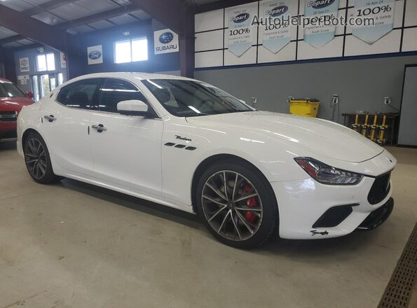 ZAM57YSM2N1385610 2022 MASERATI GHIBLI White Առջևի աջ