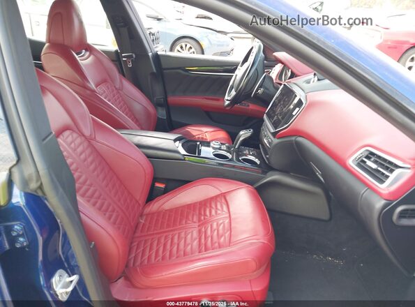 ZAM57YSS1M1362901 2021 MASERATI GHIBLI Blue Vista interior delantera