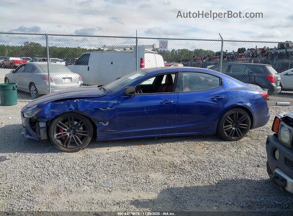 ZAM57YSS1M1362901 2021 MASERATI GHIBLI Blue Vista interior trasera