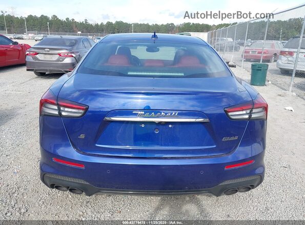 ZAM57YSS1M1362901 2021 MASERATI GHIBLI Blue 